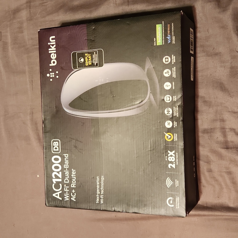 Belkin AC1200 DB wifi dual band AC+router